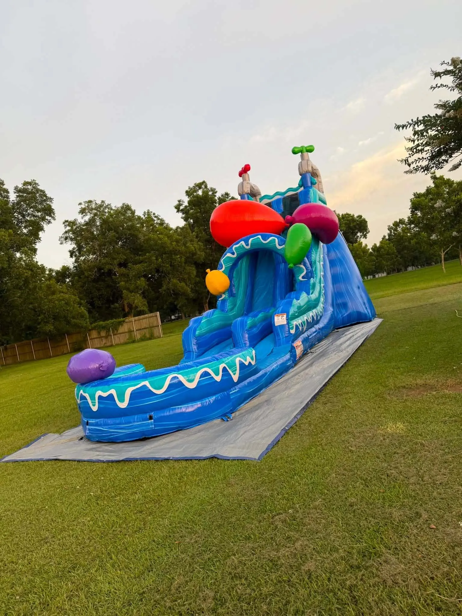 Waterslides