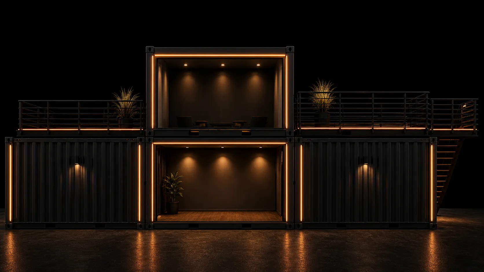 Container- Bühne