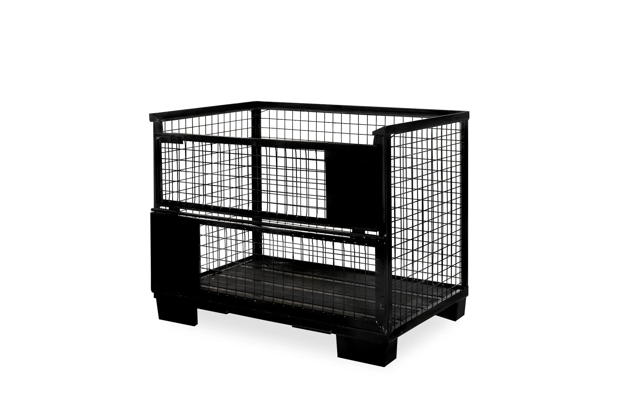 Gitterbox - schwarz