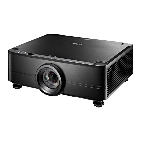 Beamer - OPTOMA ZU820TST - 4K - Fisheye