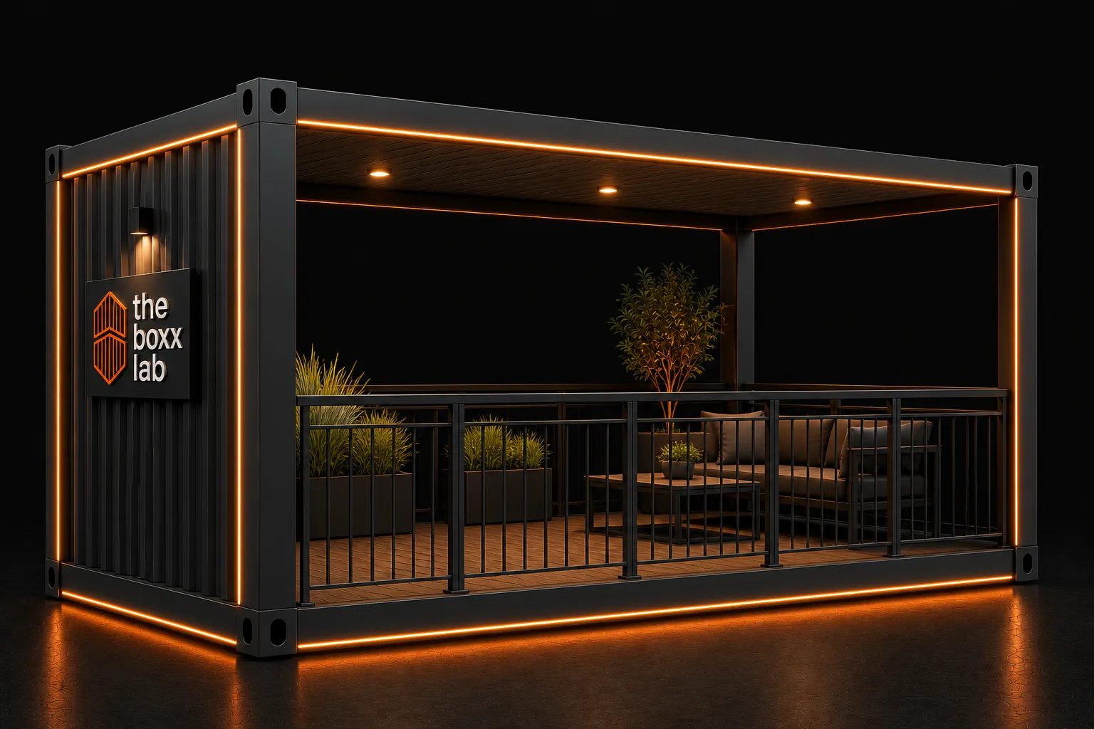 Terrassencontainer - Democontainer 