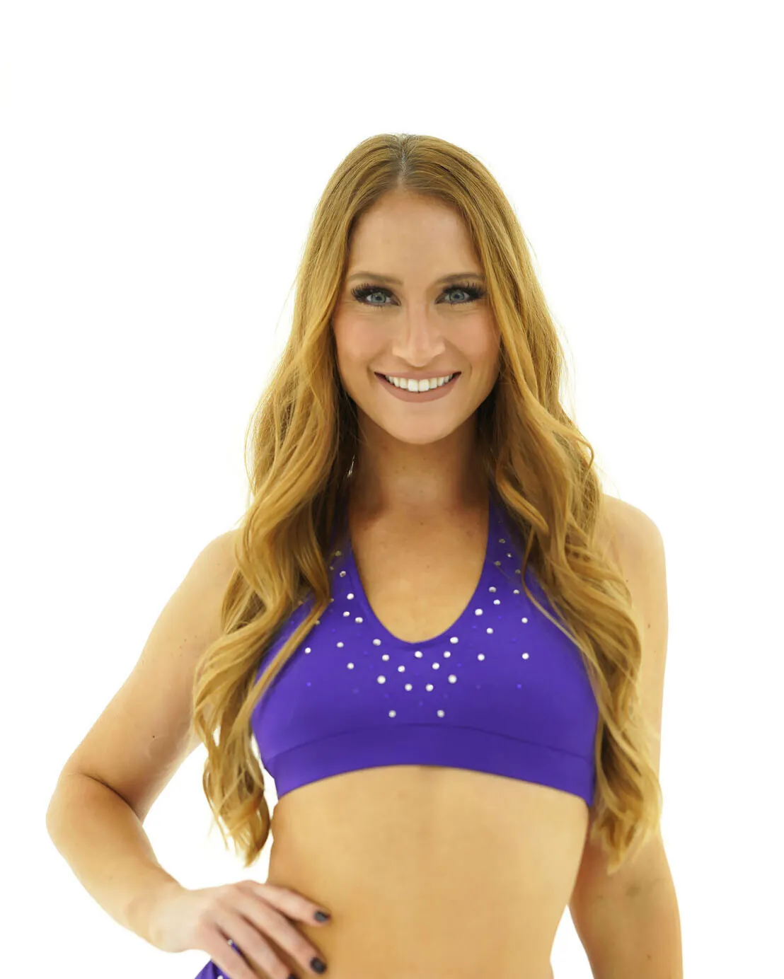Royal Purple V Halter - Small