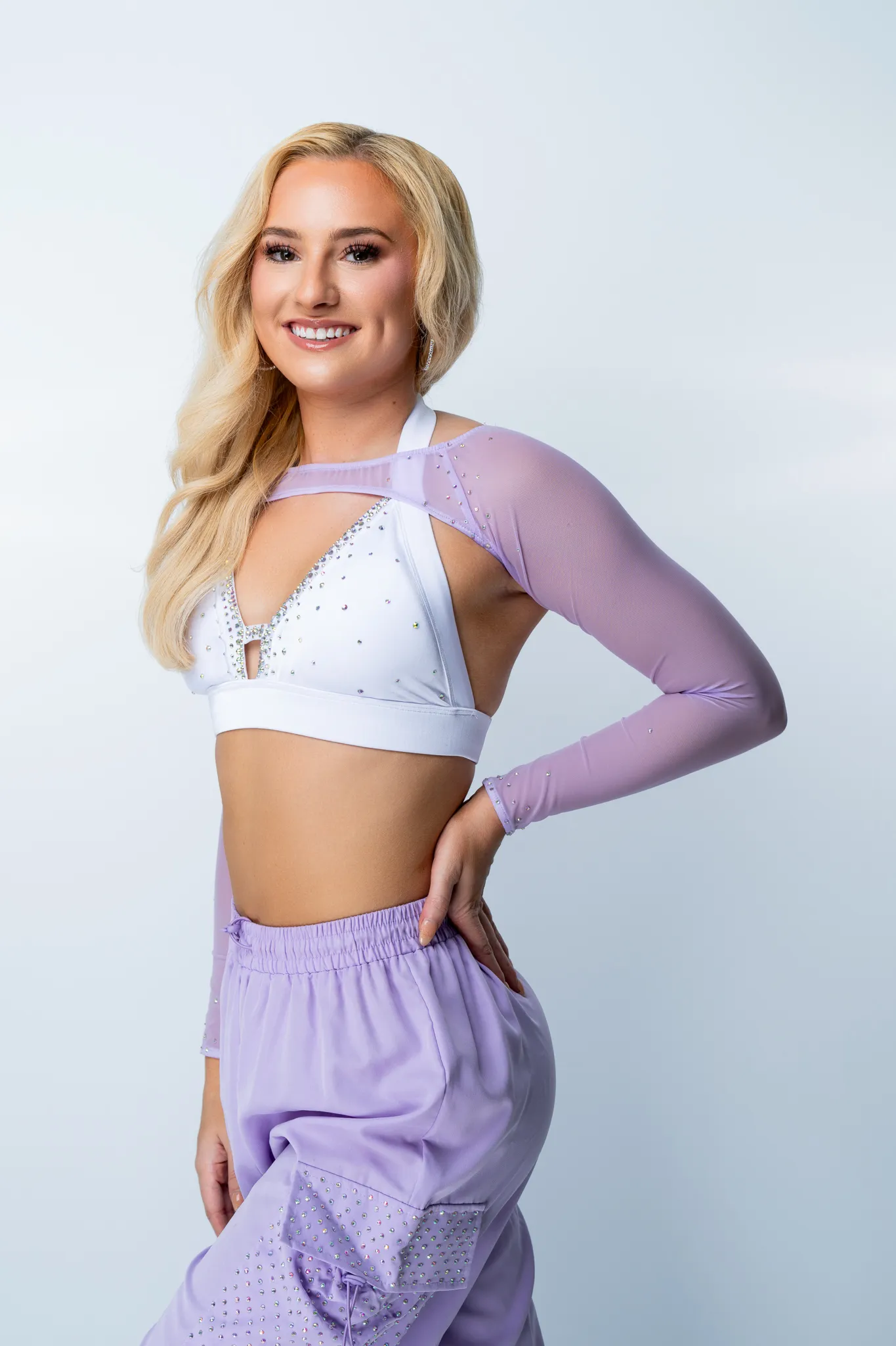 White Triangle Top - Small