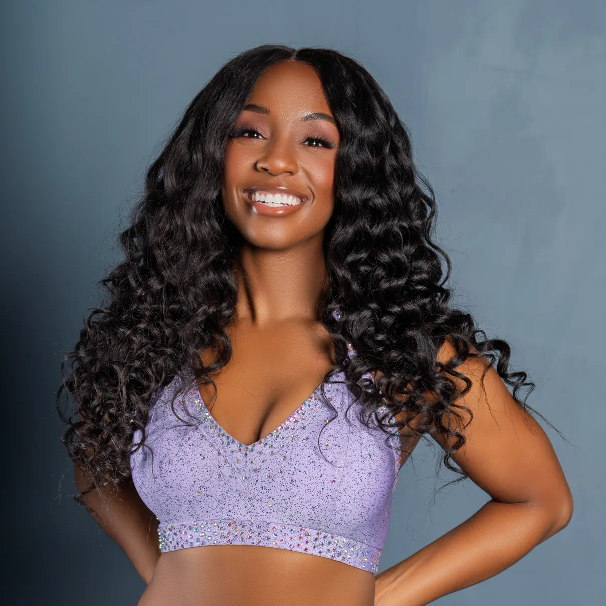 Lavender Iridescent Top - Medium