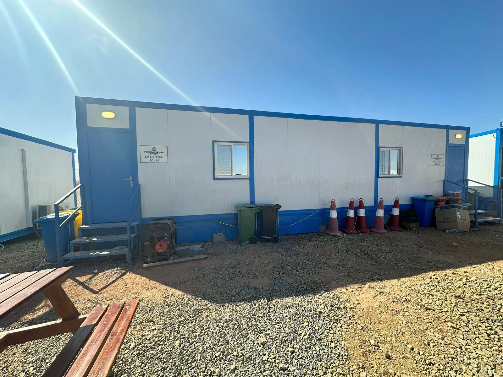 12 M Open Type Office Cabin