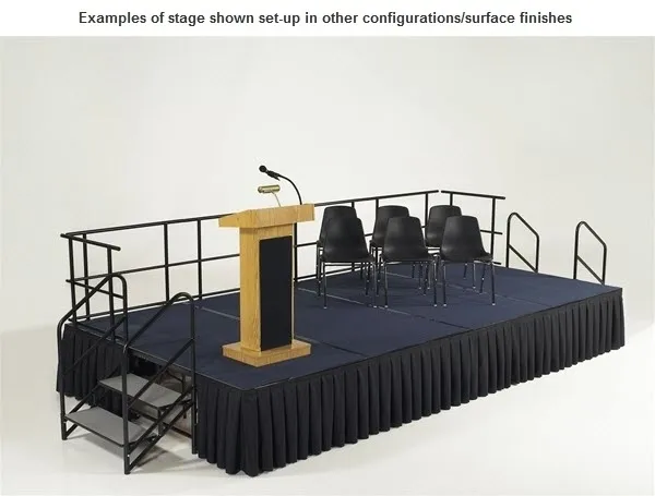 Stage Panels - 4 ft x 4 ft (weather resistant)