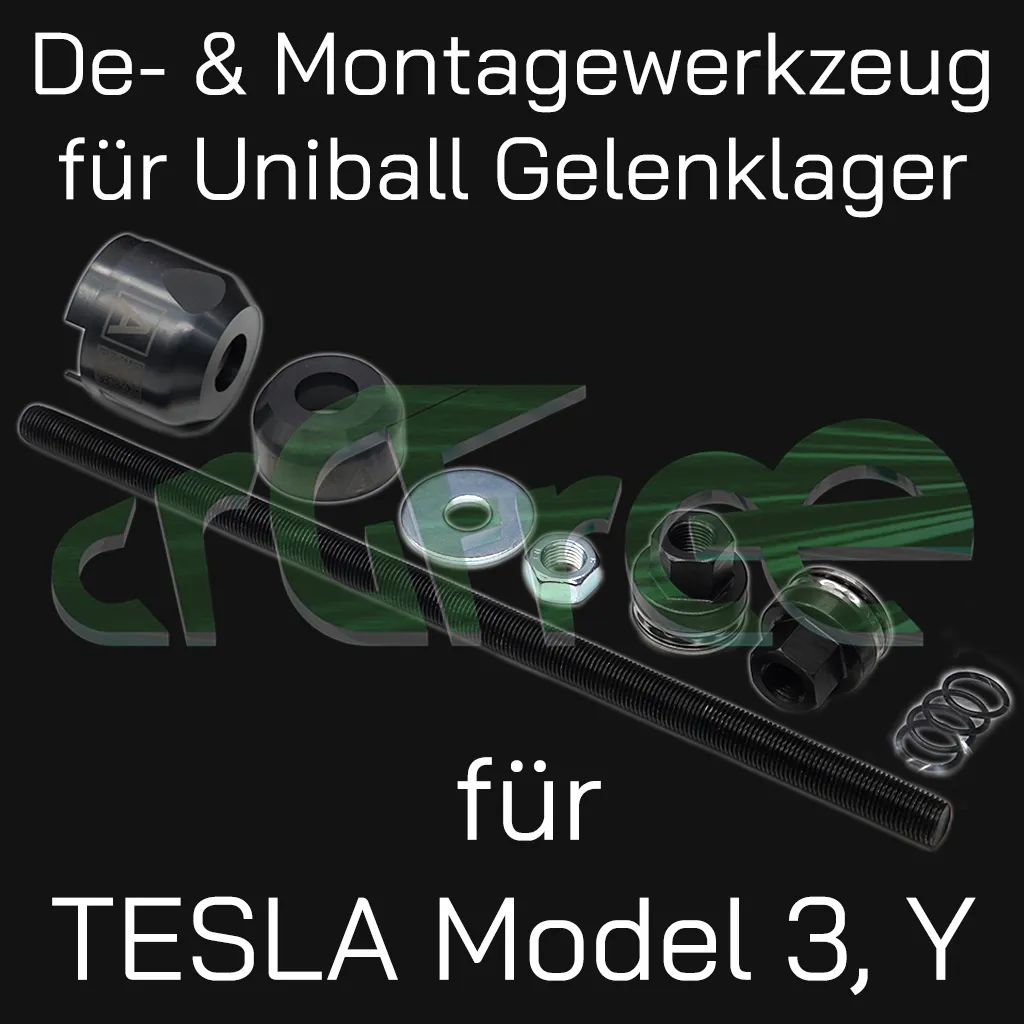 De- & Montagewerkzeug TESLA Model3/Y Uniball Gelenklager