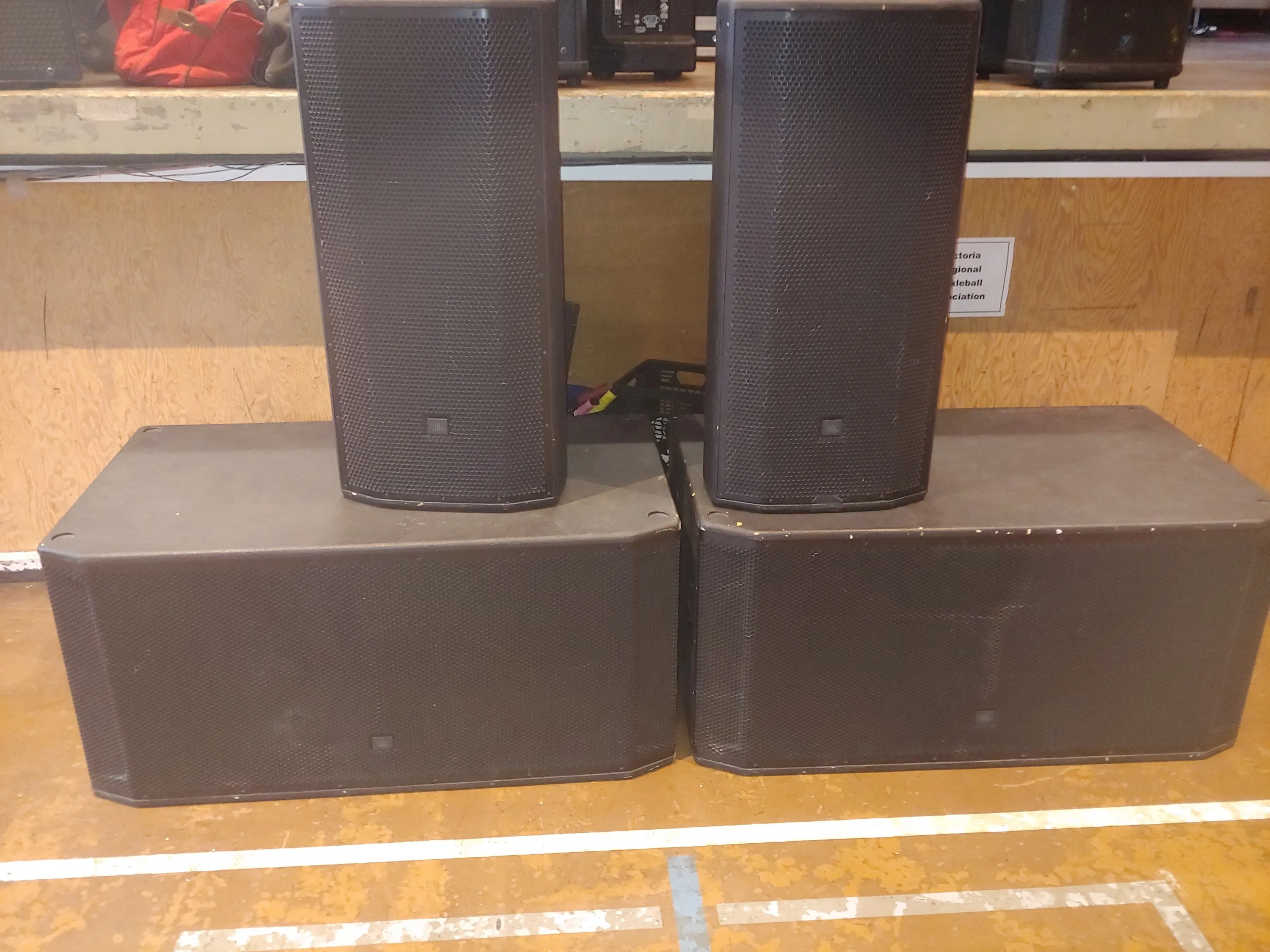 JBL PA Bundle - 2 Subs