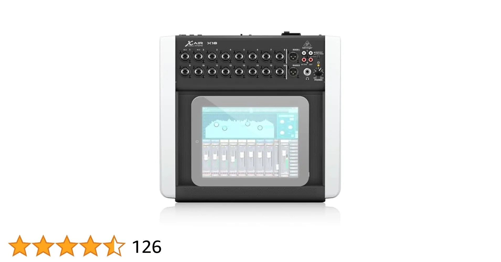 Behringer X18 - 18 Channel Digital Mixer (16 mix preamps)