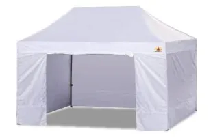 10 x 15 Popup Tent with walls/door