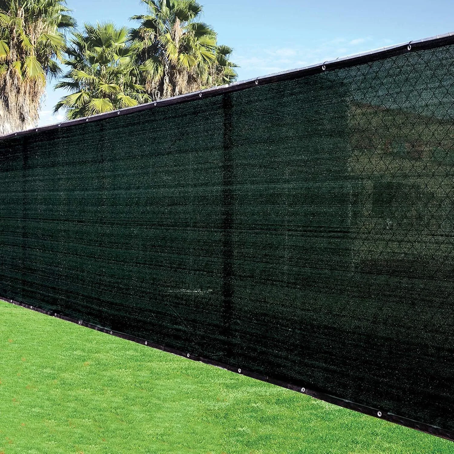 Fence Privacy Mesh 6' tall 90% blockage 50'