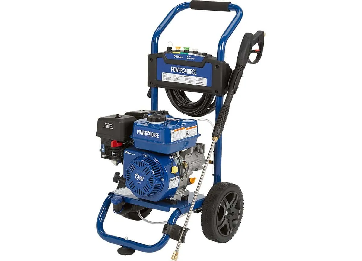 3400 PSI Gas-Powered Pressure Washer
