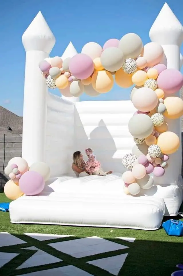 White Bounce House