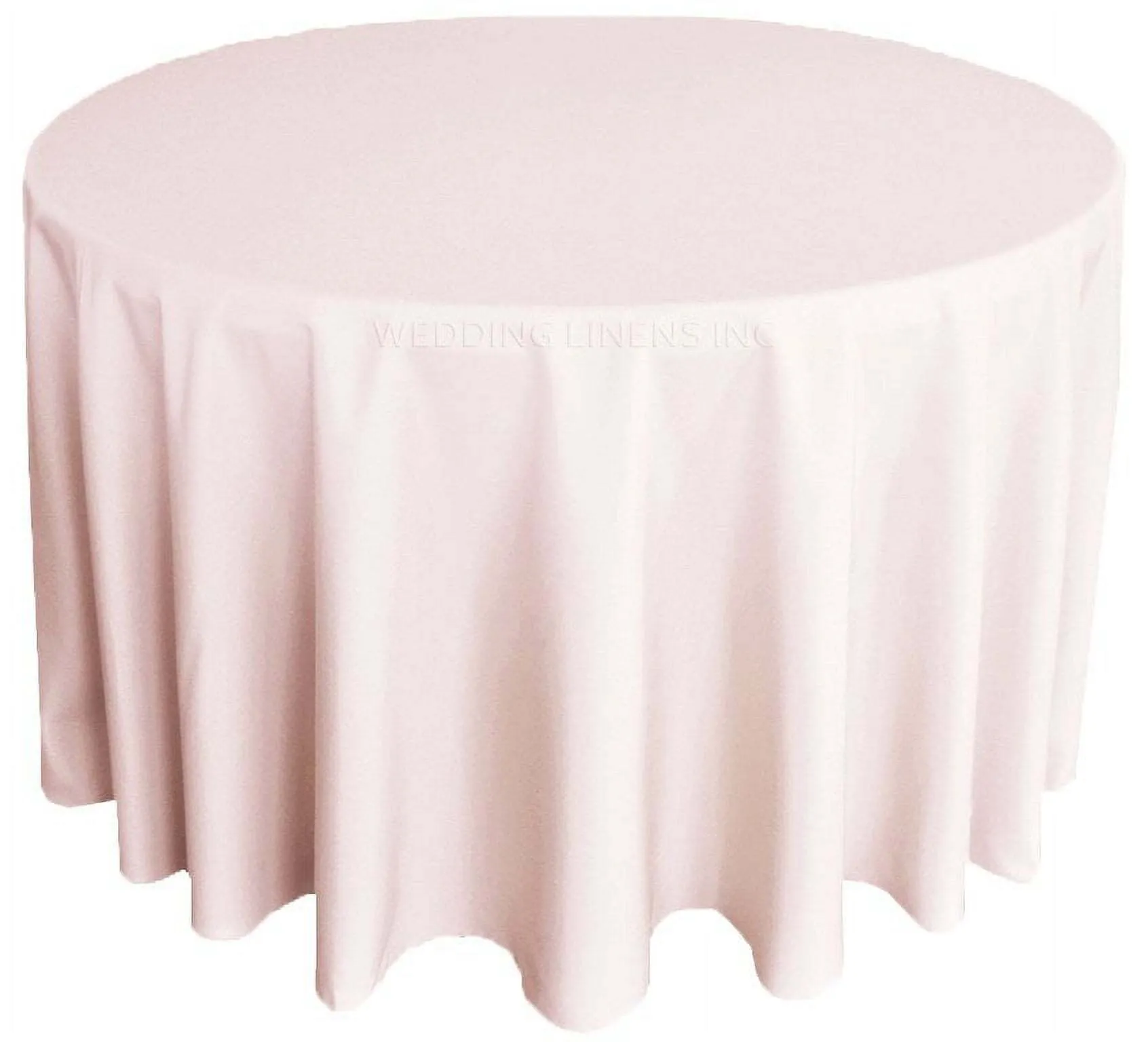 120" Round Blush Linen 