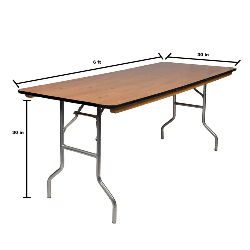 6 Ft. Banquet Table