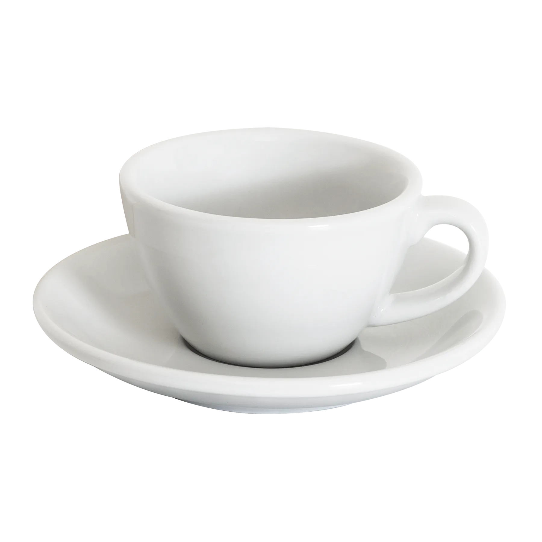 White Cup & Saucer