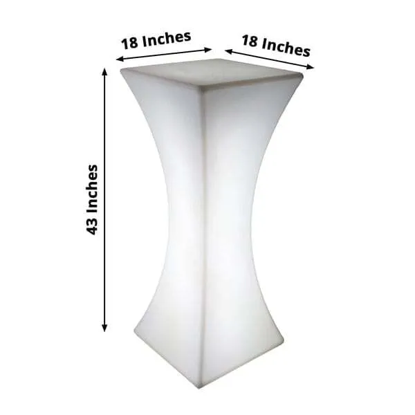 LED cocktail- square