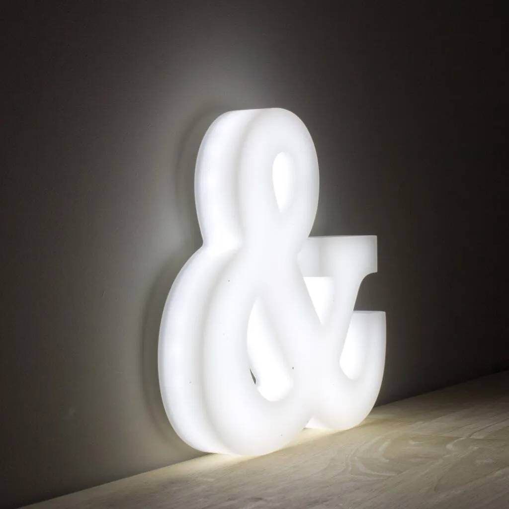 LED letters 