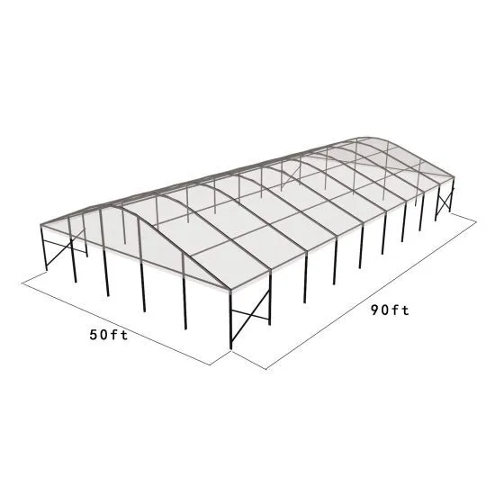 50' Wide Frame Tent