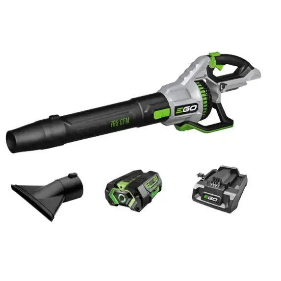 EGO Power+ LB7654 765 CFM Variable-Speed 56-Volt Lithium-ion Cordless Leaf Blower 5.0Ah Battery and Charger
