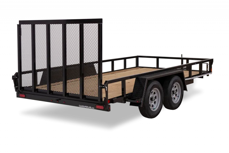 Utility Trailer 16' 7K W/Ramp Bumper Pull