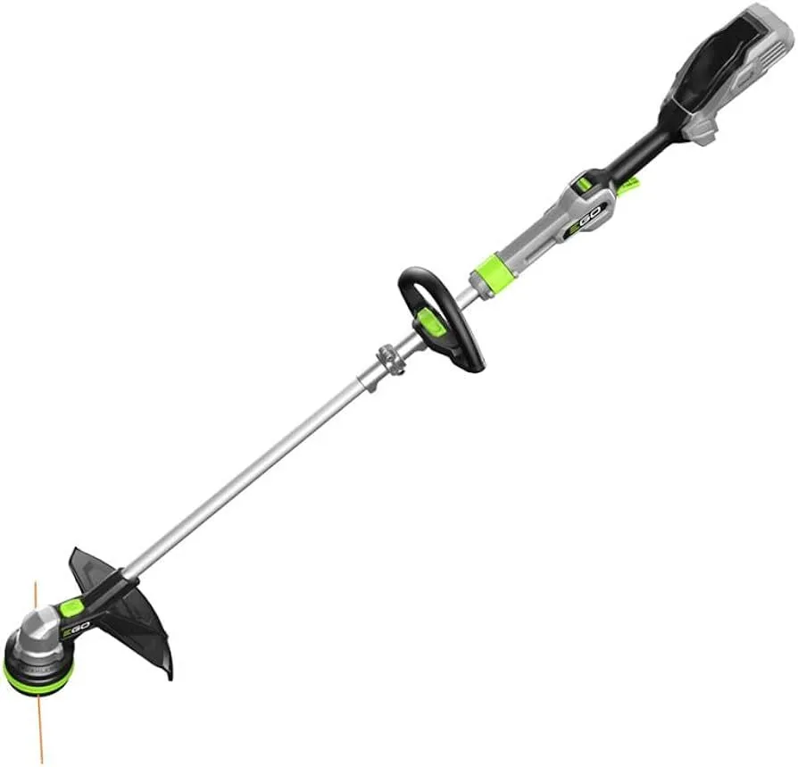 EGO ST1510T 15-Inch 56-Volt Lithium-Ion Cordless String Trimmer with Aluminum Shaft Included, 15in Powerload/Telescopic