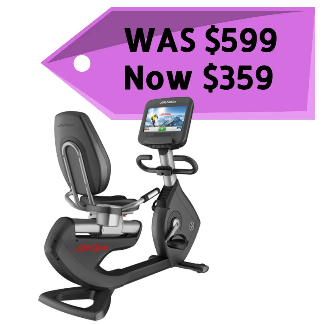 Clearance Sale 40% off Commercial Recumbent Bike 