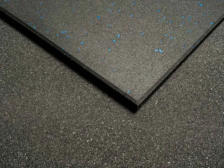 Premium Rubber Gym Mats Plain white red or blue fleck