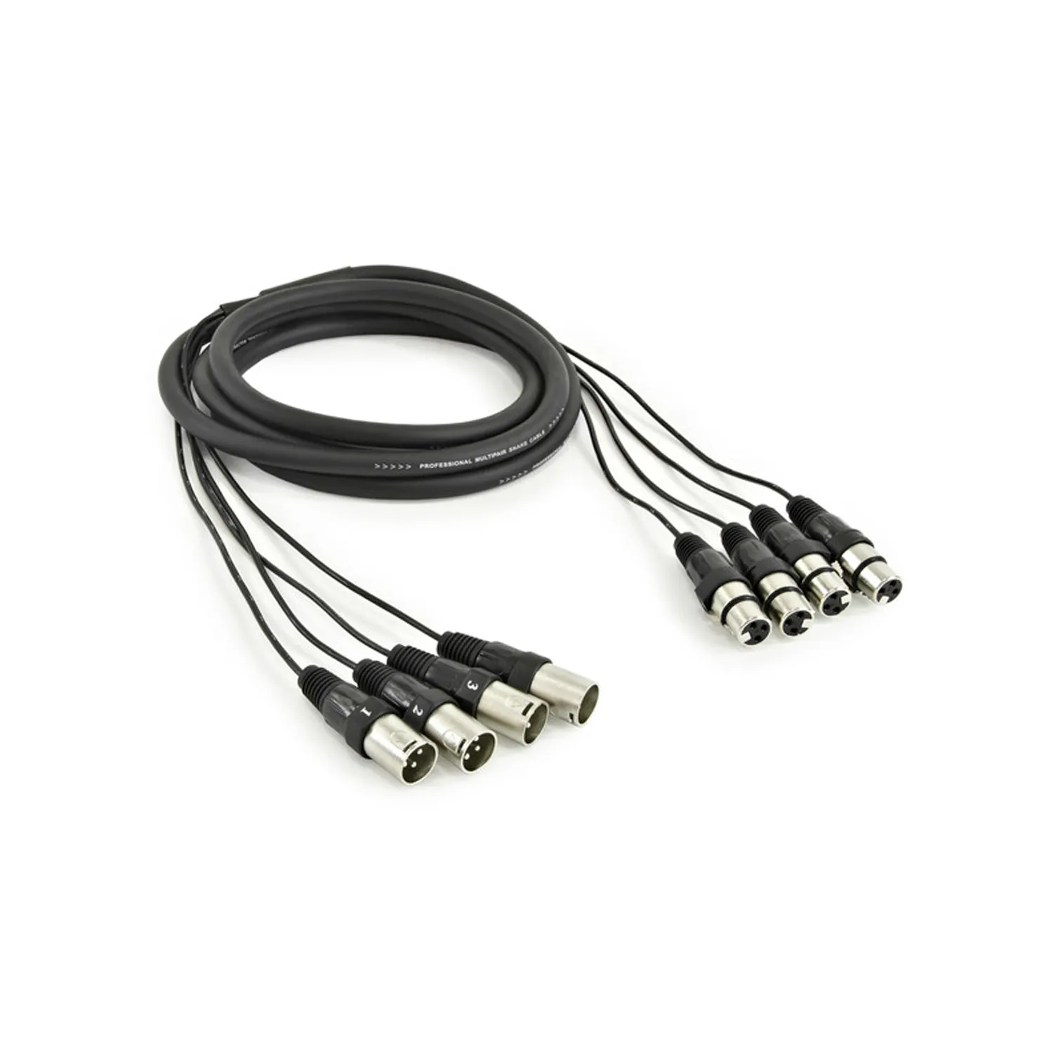 Manguera escenario xlr 4canales