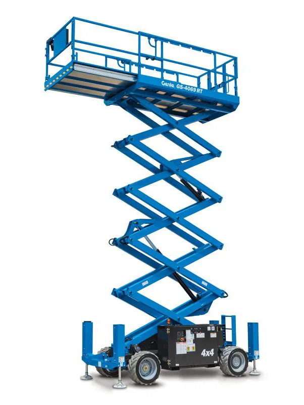 12m All Terrain Scissor Lift - Electric