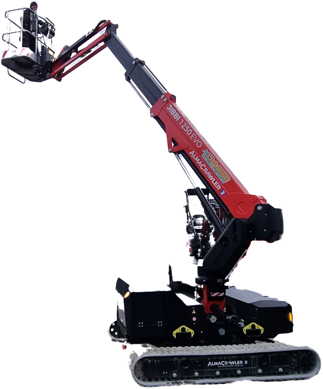 12.5m Tracked Boom Lift jibbi