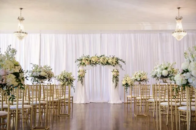 Pipe and Drape Decor