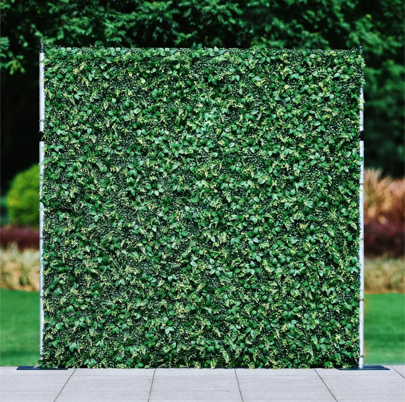 8x8ft Flower Wall (Green) 