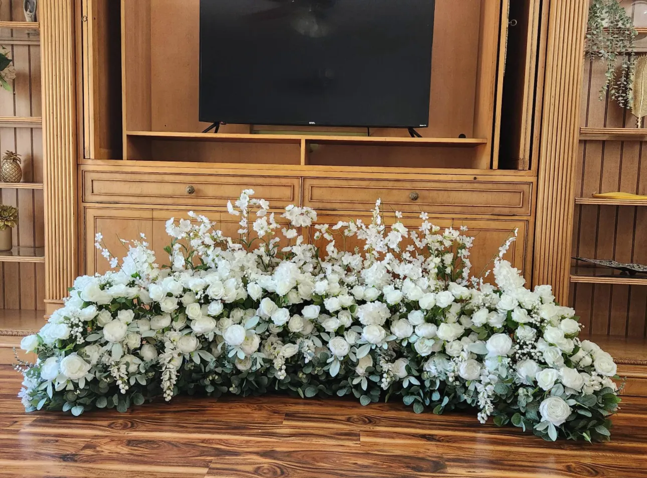 Wedding Aisle Flower Arrangements/Sweetheart Table Decor 