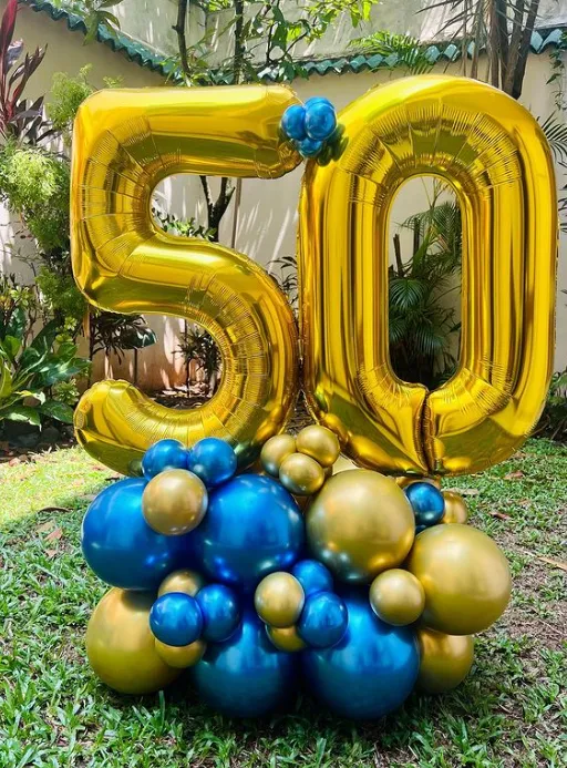 Grab & Go Birthday Balloon Marquee Arrangement