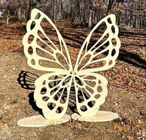 3ft Wooden Butterfly Wing Set