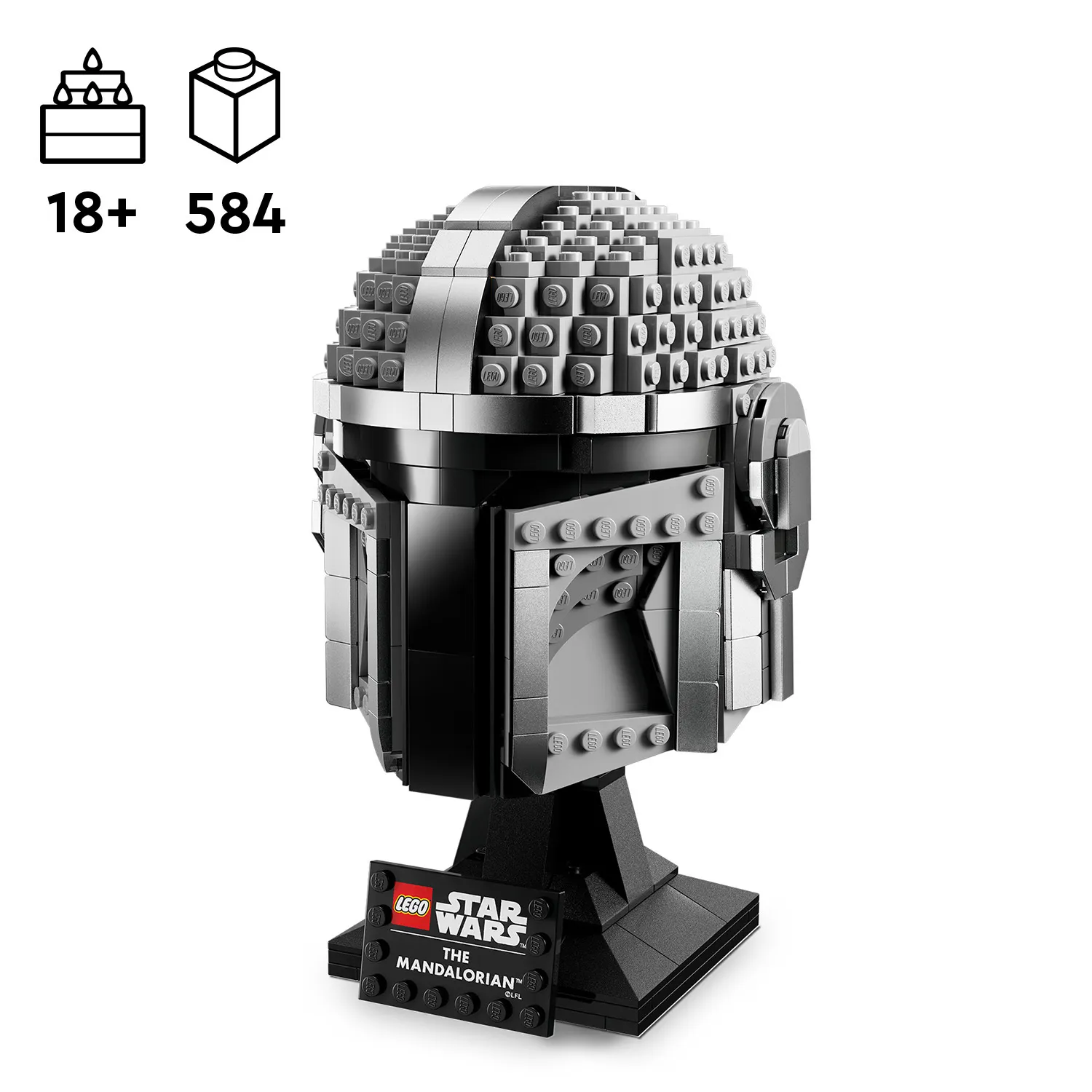 75328 - STAR WARS - The Mandalorian Helmet