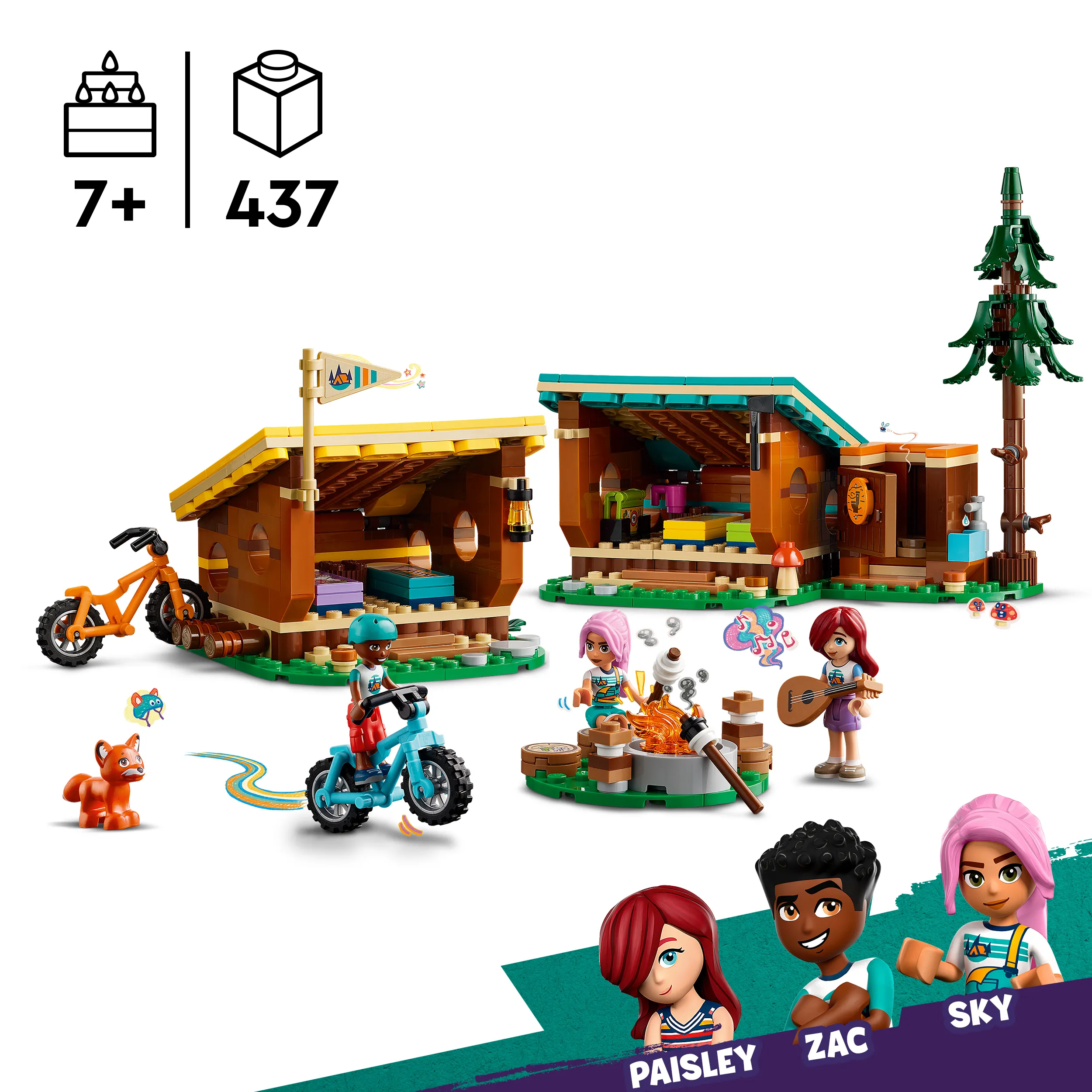 42624 - FRIENDS - Adventure Camp Cozy Cabins