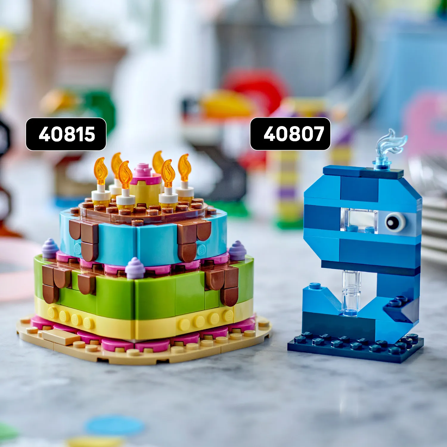 Birthday Party Bundle (40807 + 40815 + Optional Mystery Minifigures)