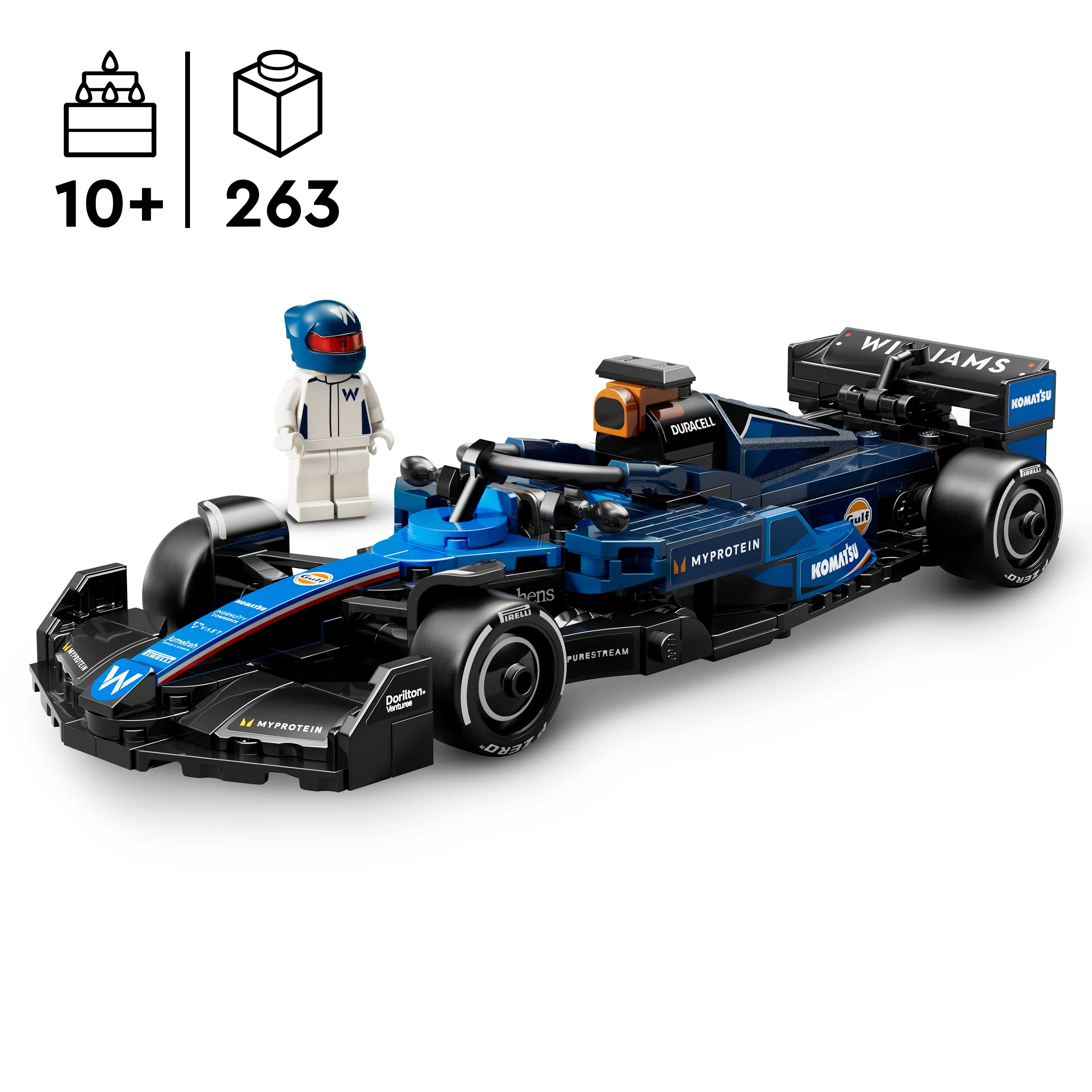 77249 - SPEED CHAMPIONS - Williams Racing FW46 F1 Race Car