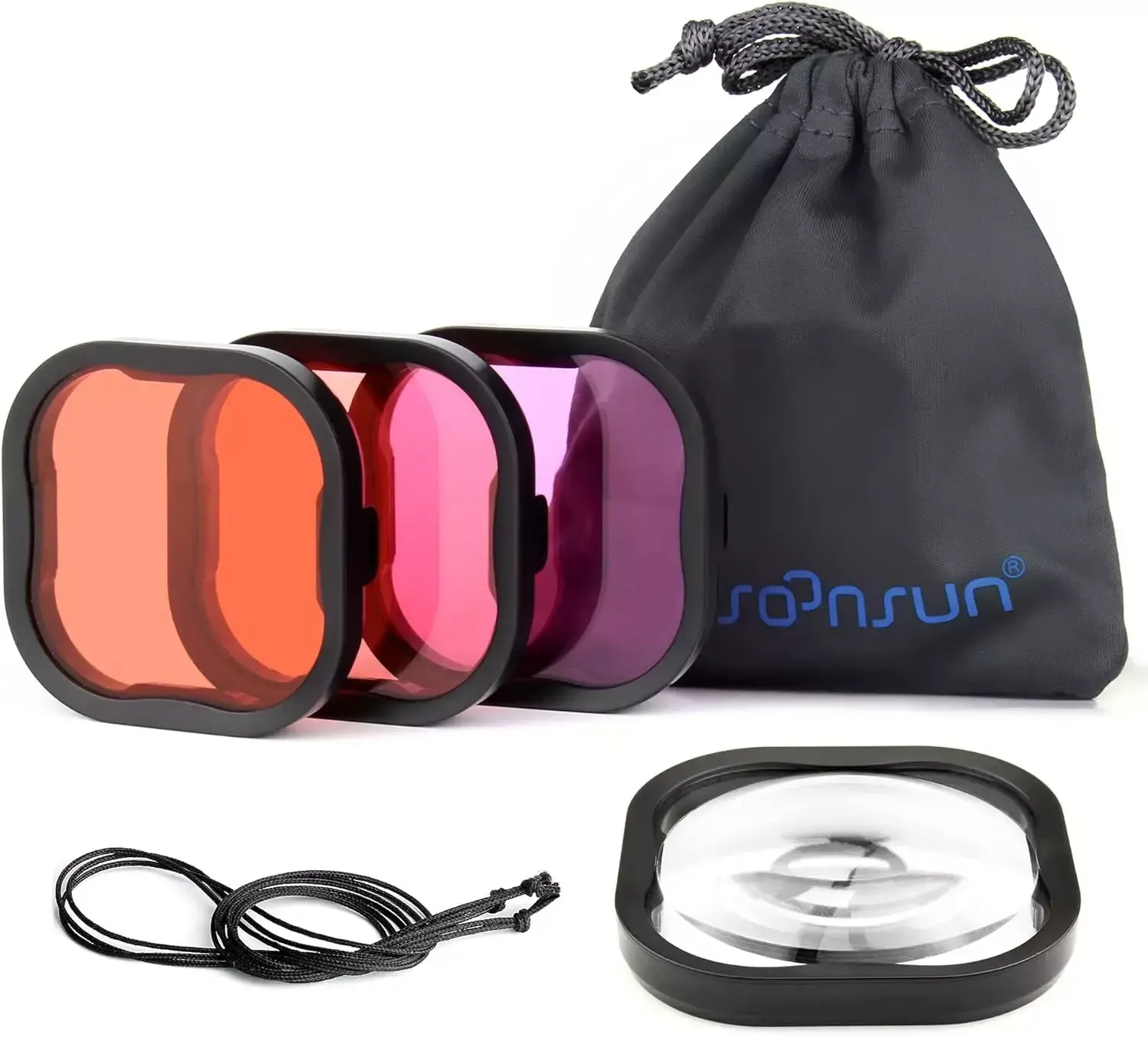SOONSUN 4-Pack Dive Filter for GoPro HERO13