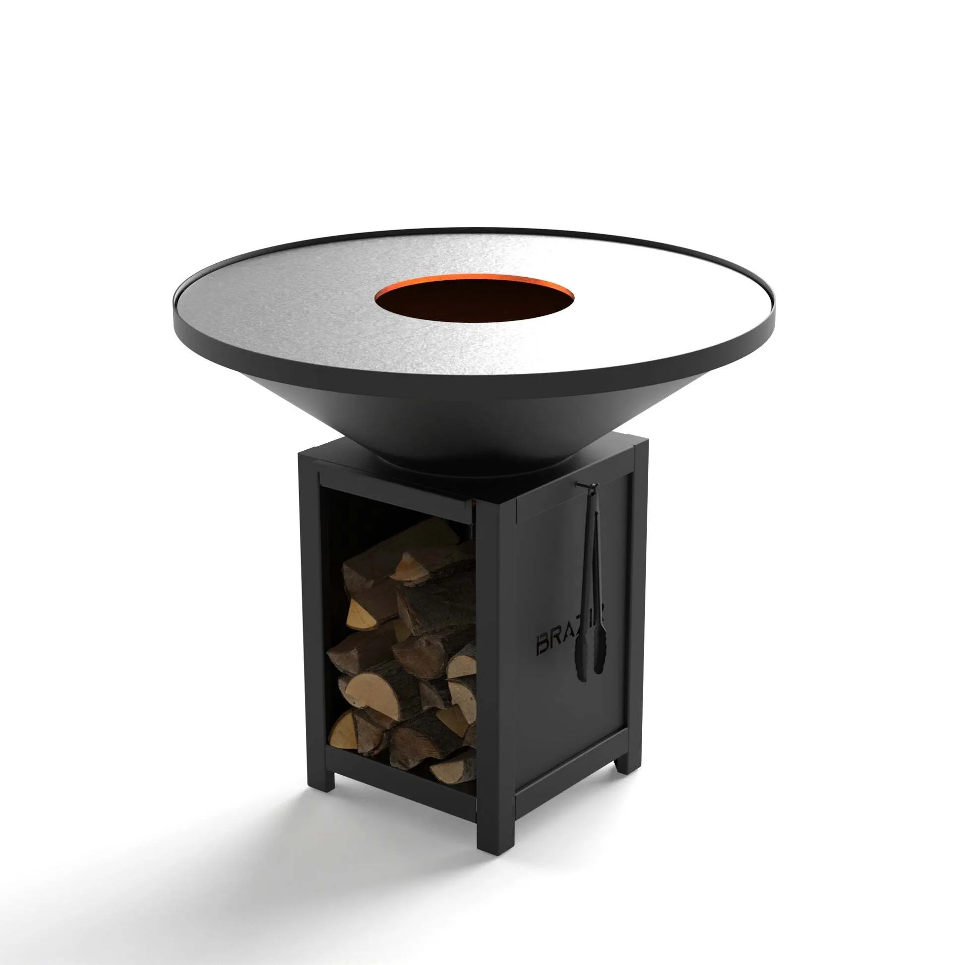 Brasero BRAZIR 1040 classique rond noir