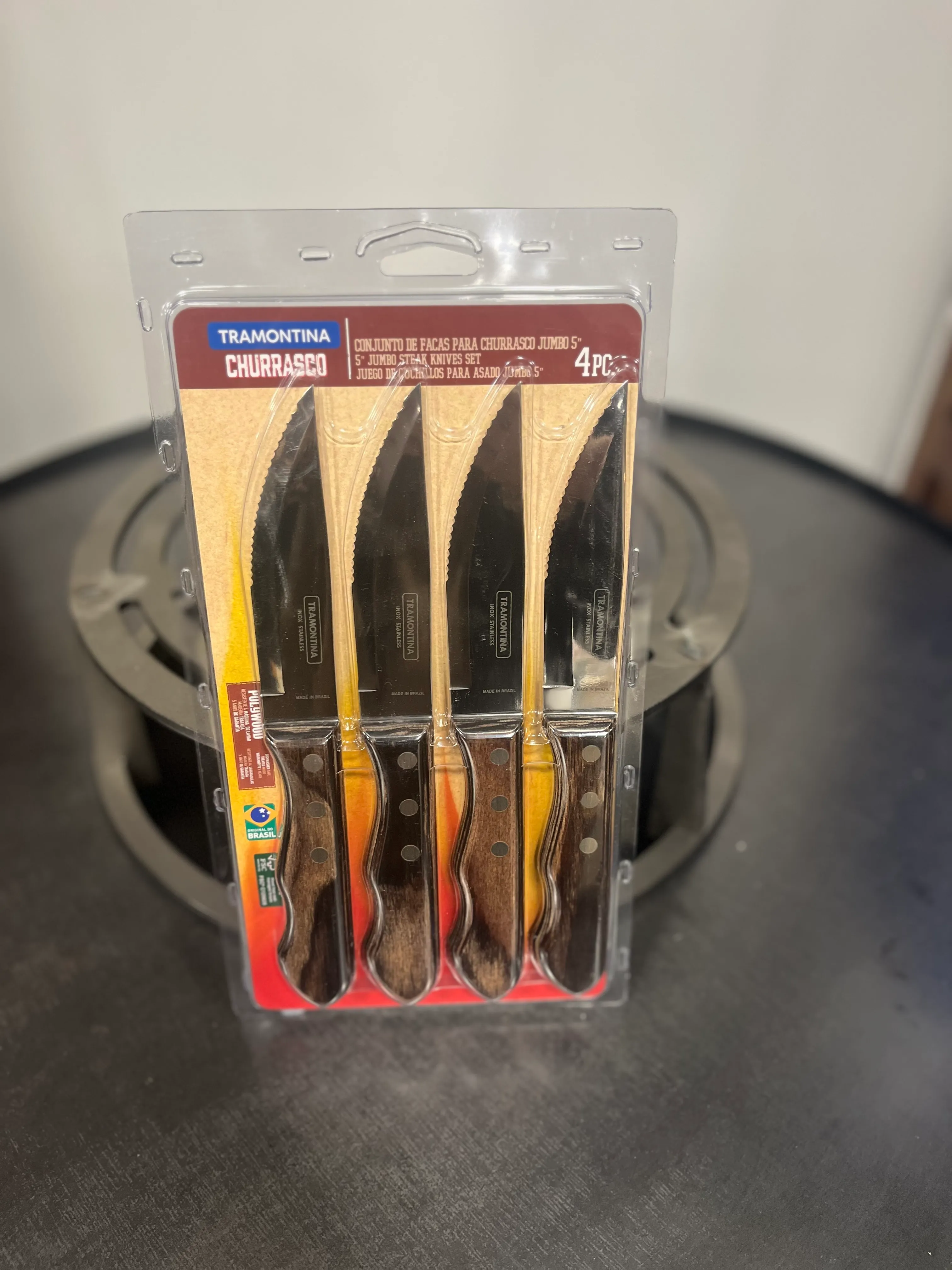 Couteaux à steaks Jumbo x4