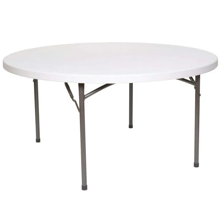 60” Round Plastic Table (5ft)