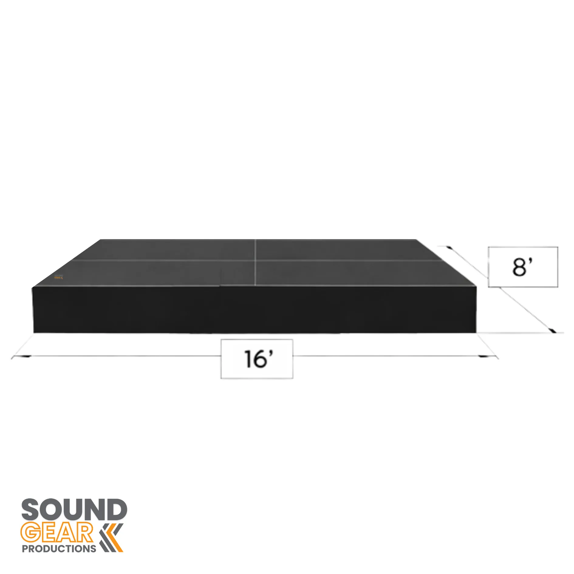 16' x 8' Stage