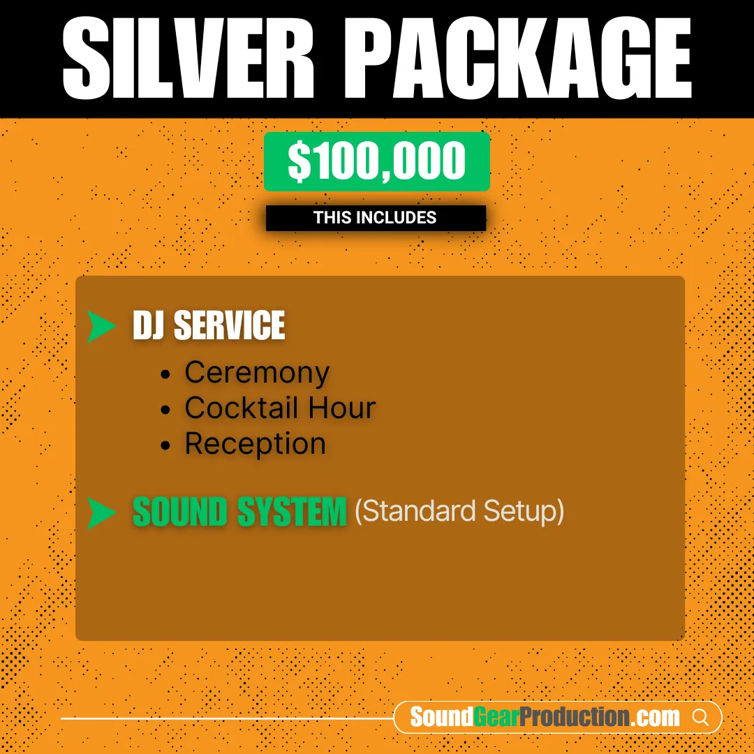 SILVER - Wedding Package 