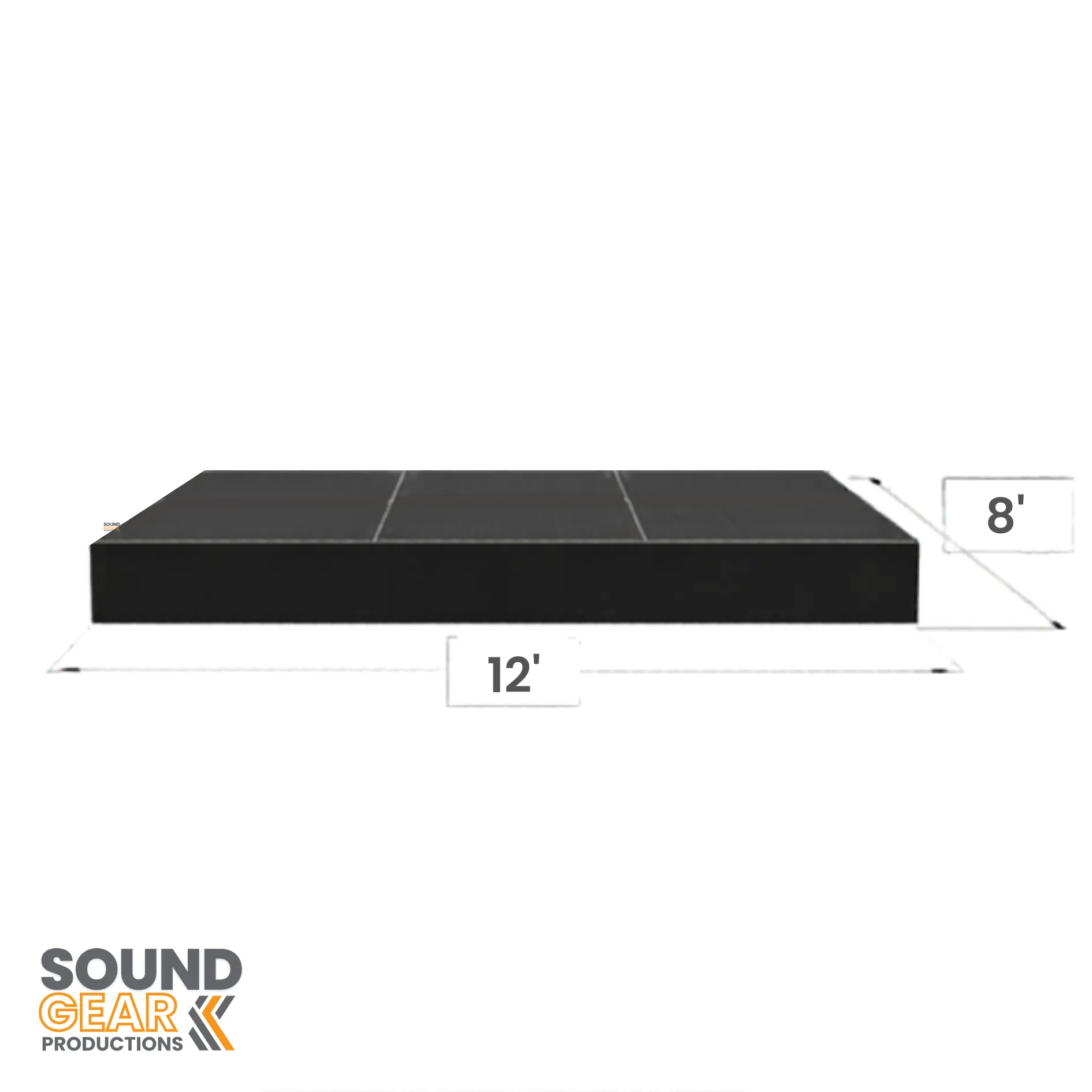 12' x 8' Stage