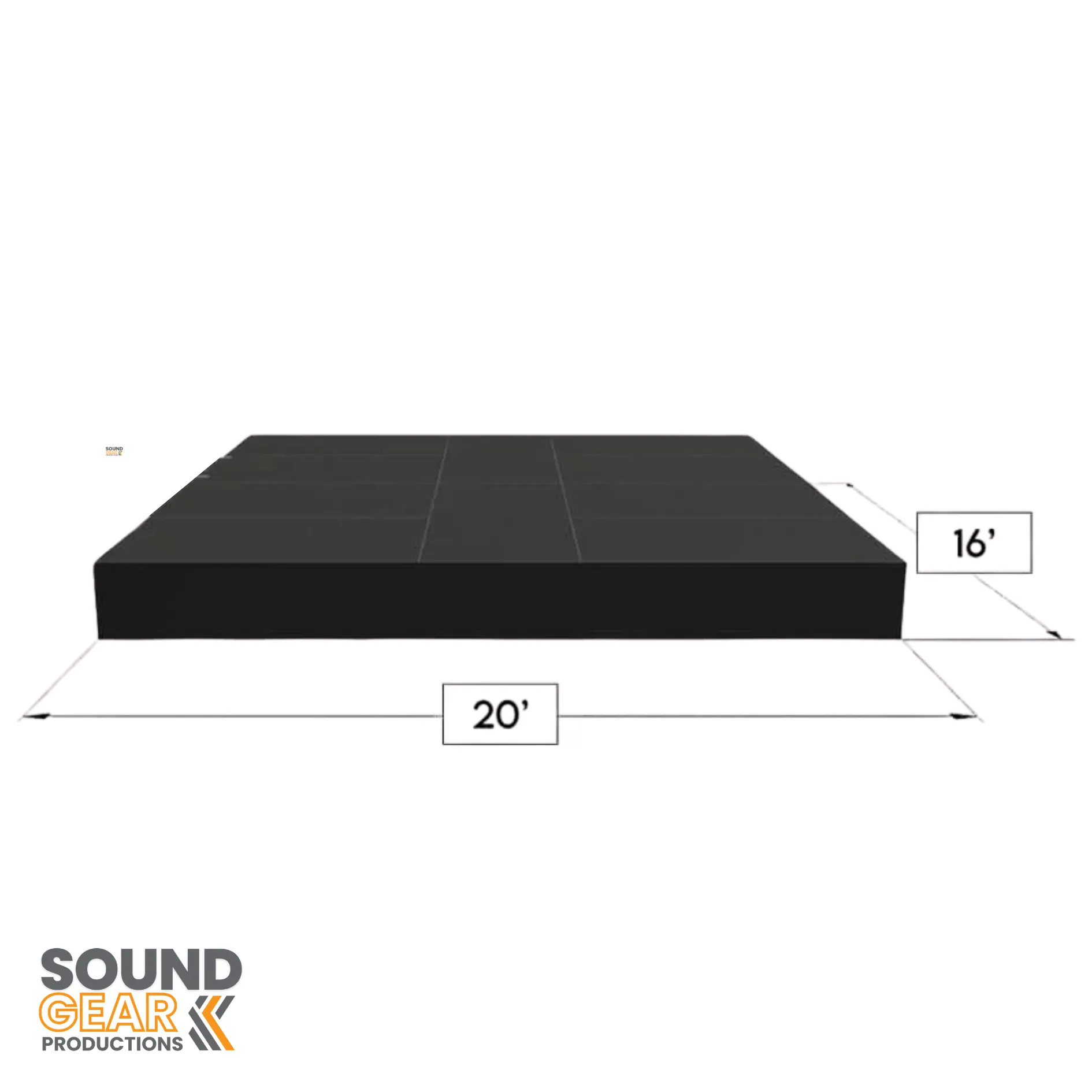 20' x 16' Stage