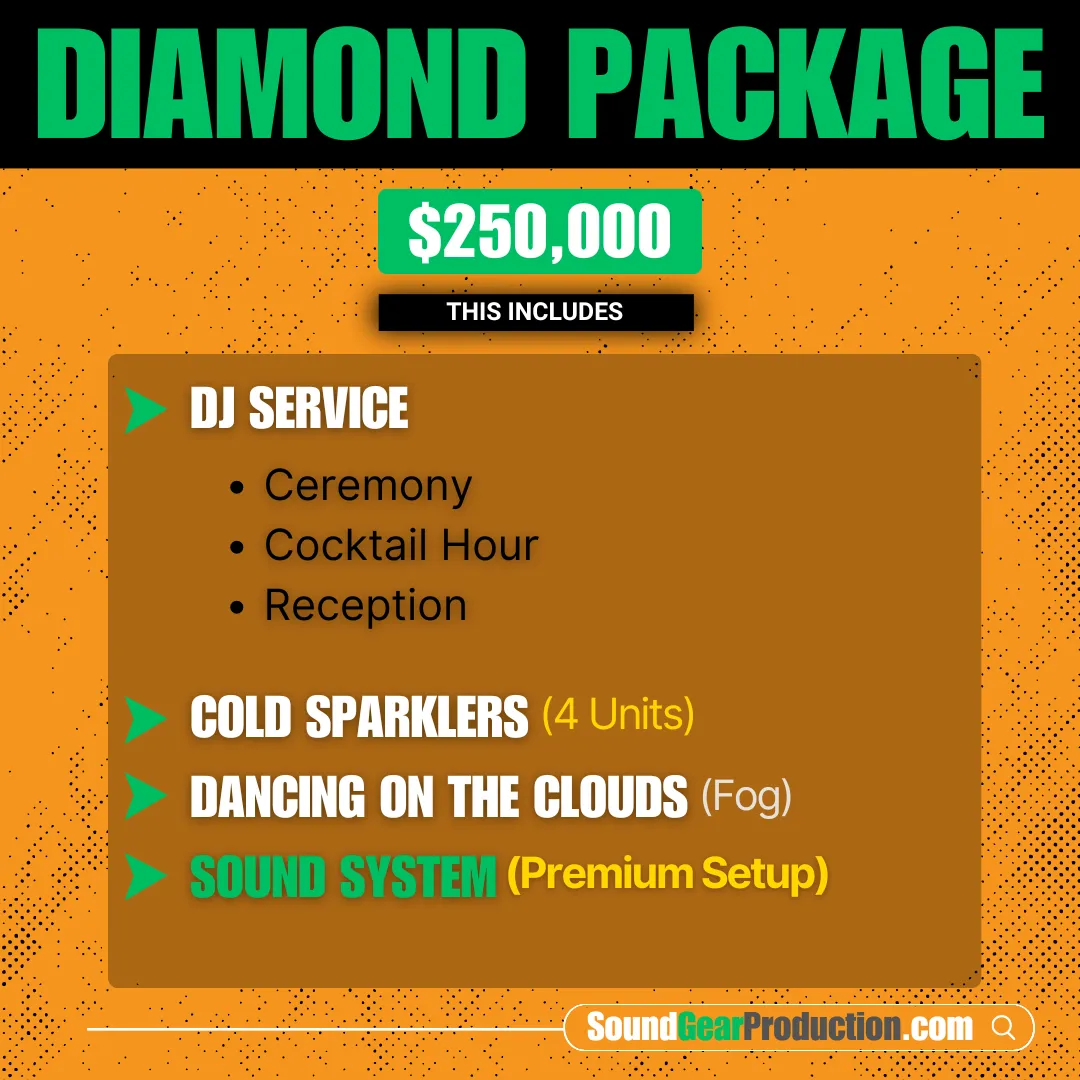 DIAMOND - Wedding Package 