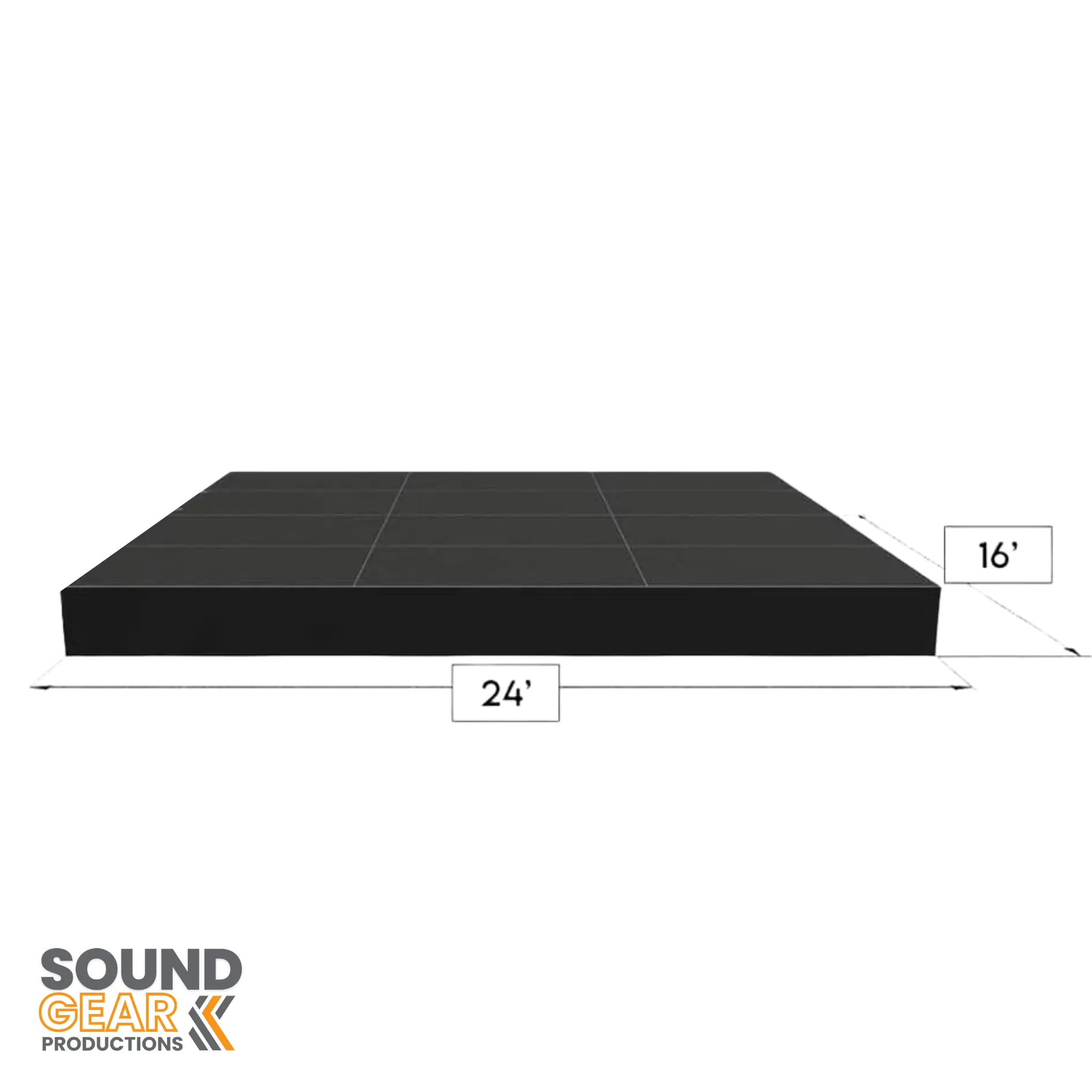24' x 16' Stage